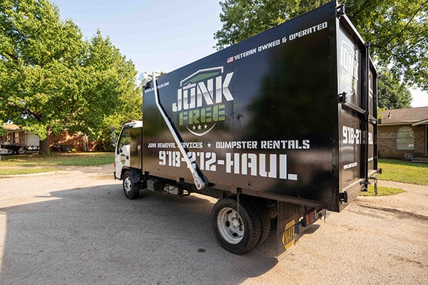Junk Free LLC junk removal truck